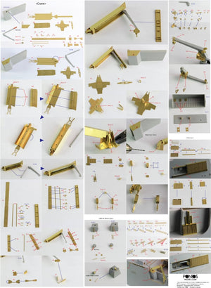 Pontos 35016F1 Ensemble de détails pour LPD de classe USS San Antonio (1/350) – image 3