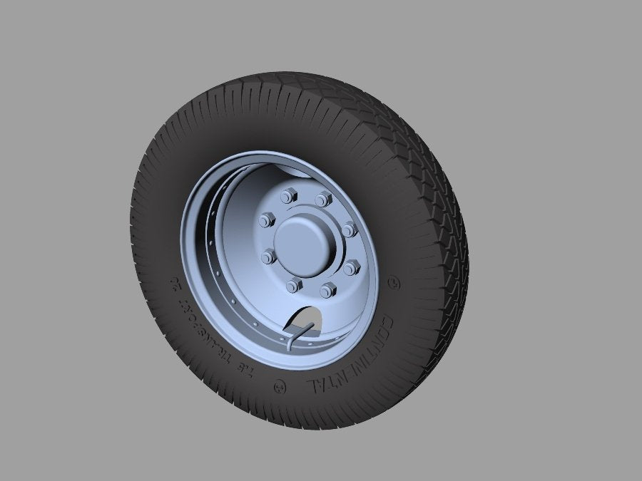Panzer Art RE35-322 Mercedes LG 3000 road wheels (commercial pattern) 1/35 – zdjęcie 2