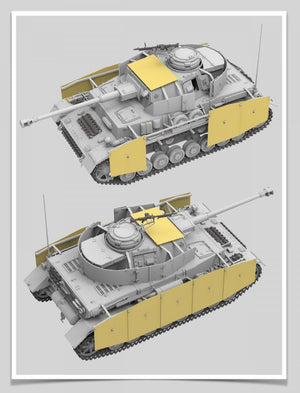 Rye Field Model 5046 Panzerkampfwagen IV Ausf.H Sd.Kfz.161/1 EARLY RPODUCTION 1/35 – immagine 2