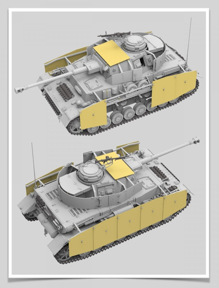 Rye Field Model 5046 Panzerkampfwagen IV Ausf.H Sd.Kfz.161/1 EARLY RPODUCTION 1/35 – immagine 2