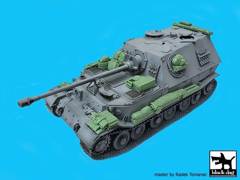 Black Dog T35227 German tank Elefant Sd.Kfz 184 accessories set 1/35 – Bild 4