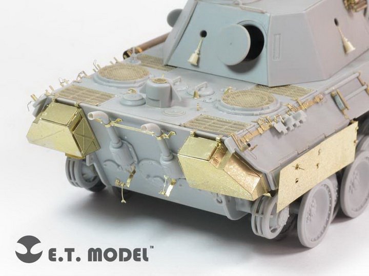E.T. Model E35-124 WWII German Panther D Basic (For DRAGON Smart Kit) 1/35 – immagine 6