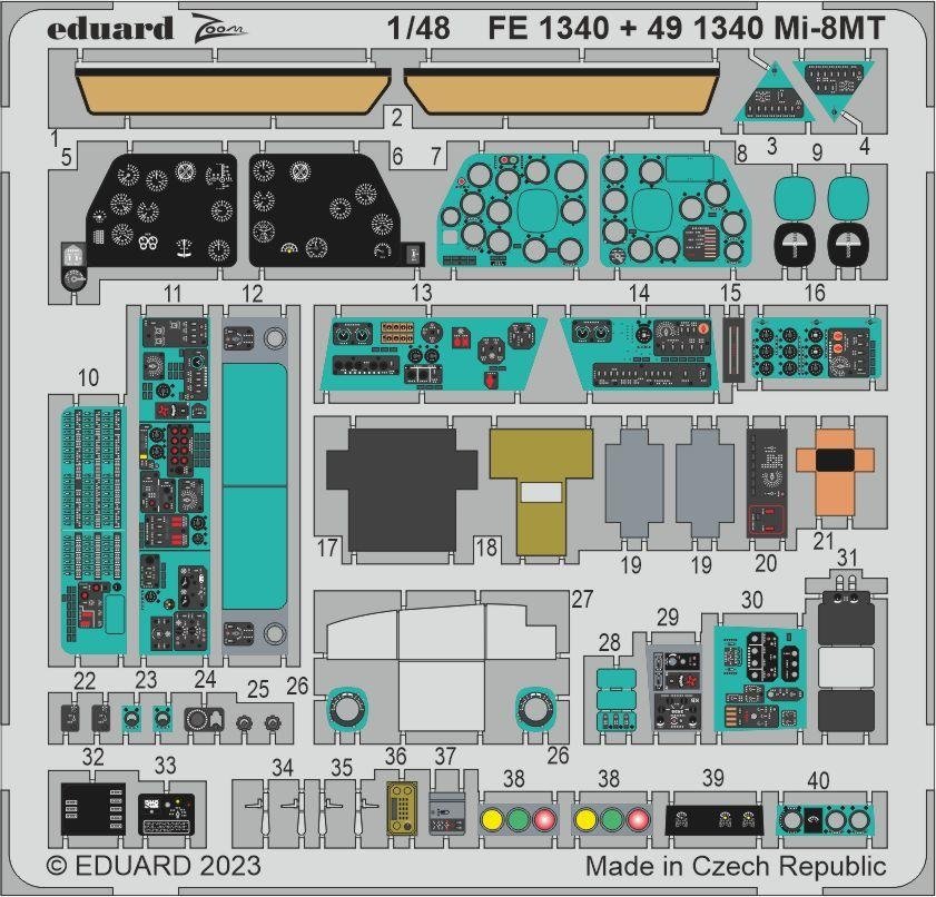 Eduard BIG49370 Mi-8MT ZVEZDA 1/48 – zdjęcie 5
