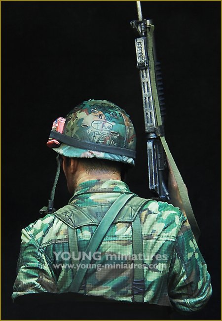 Young Miniatures YM1866 US 1st Cavalry Div Vietnam 1970 1/10 – immagine 4