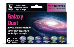 Vallejo 77092 Eccentric The Shifters Zestaw 6 farb 17ML - Galaxy Dust – immagine 2