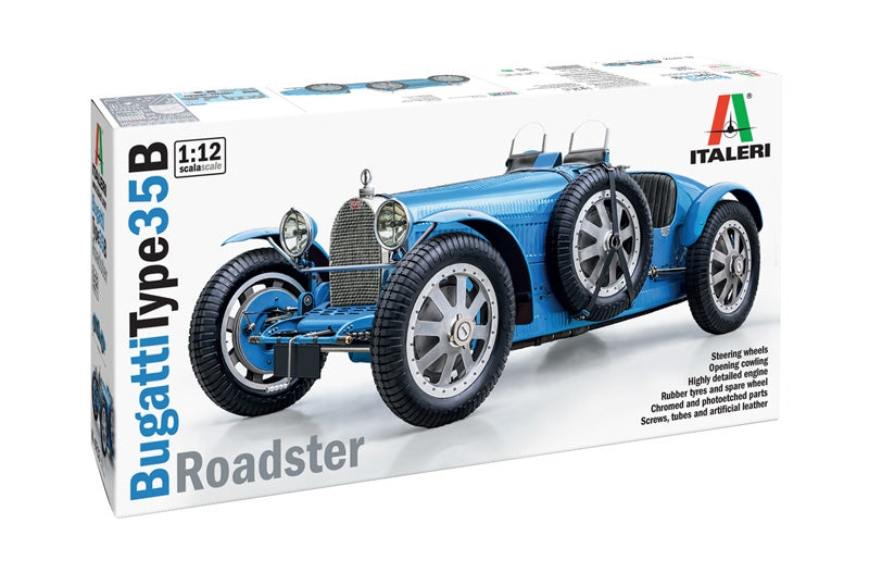 Italeri 4713 Bugatti Type 35B Roadster 1/12 – image 2