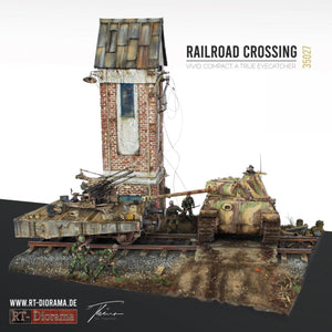 RT-Diorama 35027 Diorama-Base: Railroad Crossing 1/35 – immagine 2