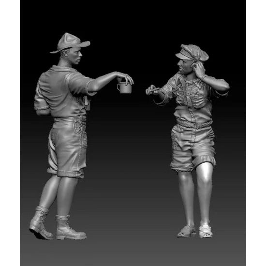 Thunder Model F35004 LRDG Crew 3 1/35 – immagine 2