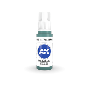 AK Interactive AK11200 ASTRAL BERYLLIUM – METALLIC 17ml – immagine 2