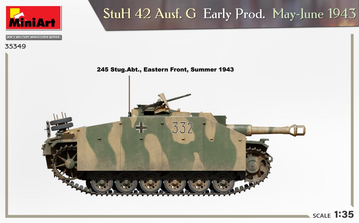 Mini Art 35349 StuH 42 Ausf. G Première production mai-juin 1943 1/35 – image 7