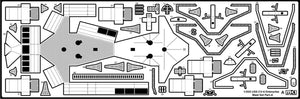MK1 Design MD-20021 Porte-avions CV-6 Enterprise de l&amp;#39;US Navy - Pièces de détail pour maquette Trumpeter au 1/200 – image 60
