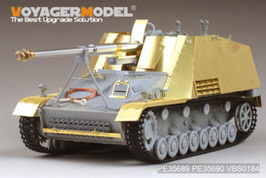 Voyager Model PE35690 WWII German Sd.Kfz.164 Nashorn Amour Plate/Fenders For DRAGON 6387 / 6165 / 6166 / 6314 1/35 – imagen 2