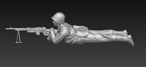 Glowel Miniatures 35009 Infanterie polonaise couchée 1/35 – image 5