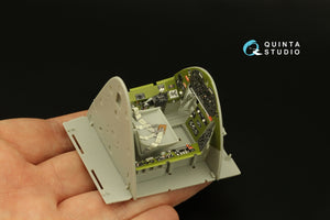 Quinta Studio QD32133 F6F-3 Hellcat 3D-Printed &amp;amp; coloured Interior on decal paper (Trumpeter) 1/32 – imagen 14