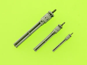 Master AM-72-110 Mi-24 (Hind D/E) - JakB-12.7 machine gun barrel and DUAS probe (metal and resin parts) 1/72 – Bild 8