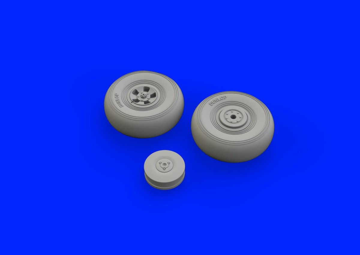 Eduard 648420 Tempest Mk. V wheels early 1/48 EDUARD – zdjęcie 2