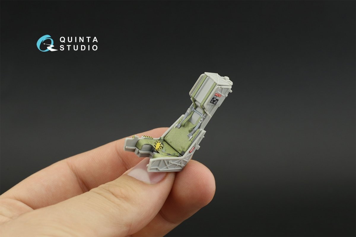 Quinta Studio QD32033 F-14D 3D-Printed &amp;amp; coloured Interior on decal paper ( Trumpeter ) 1/32 – immagine 4