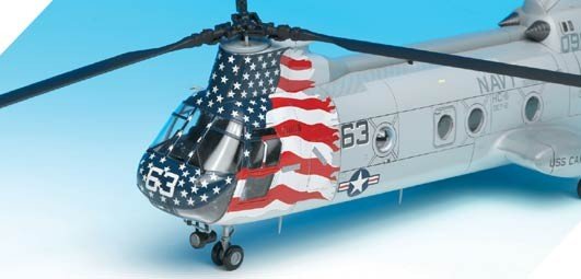 Academy 12207 CH-46D Sea Night 1/48 – zdjęcie 6