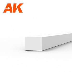 AK Interactive AK6525 STRIPS 1.50 X 2.00 X 350MM – STYRENE STRIP – (10 UNITS) – zdjęcie 2