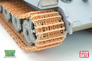 T-Rex Studio TR85051 King Tiger Tracks Initial Type Pattern 2 1/35 – imagen 2