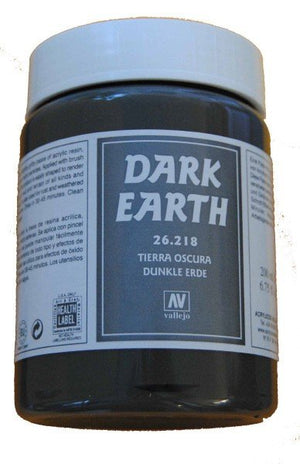 Vallejo 26218 Stone Textures. Dark Earth 200ml – imagen 2