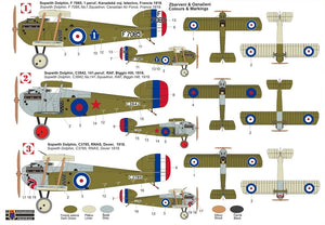 Kovozavody Prostejov KPM0274 Sopwith Dolphin „Special Markings“ 1/72 – zdjęcie 2