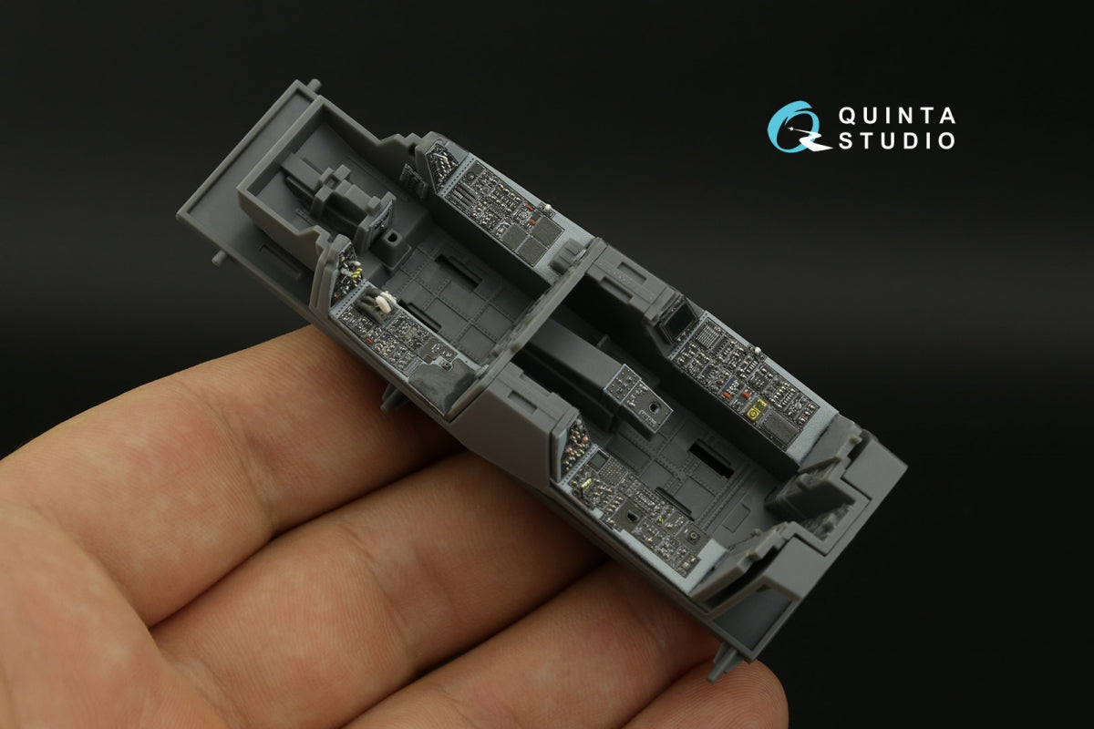 Quinta Studio QDS-48404 F-14B 3D-Printed &amp;amp; coloured Interior on decal paper (GWH) (small version) 1/48 – imagen 12