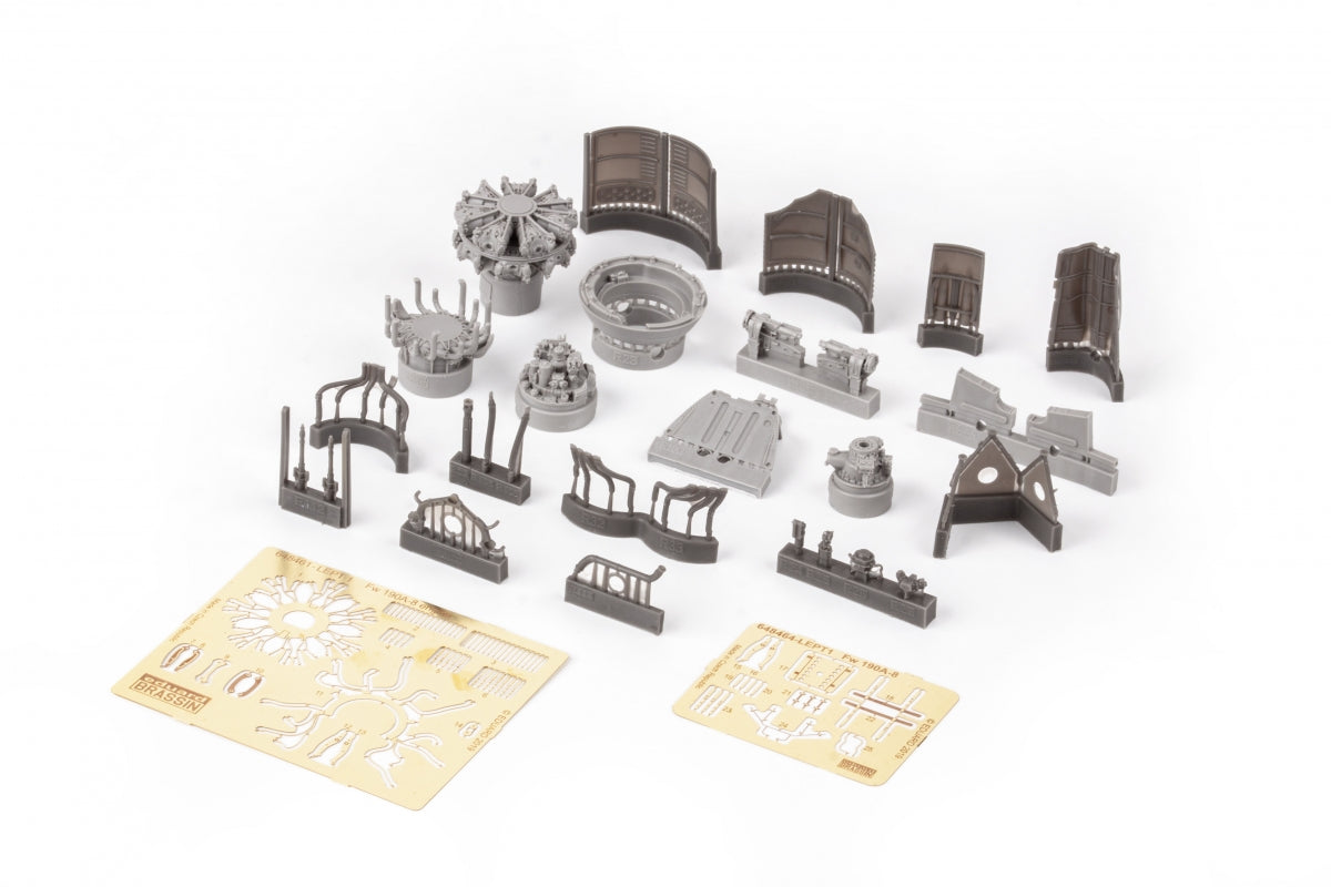Eduard 648941 Fw 190A-7 moteur et canons de fuselage Eduard 1/48