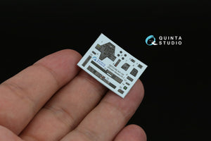Quinta Studio QD+72190 AH-1W 3D-Printed &amp; coloured Interior on decal paper (Dream Model) 1/72