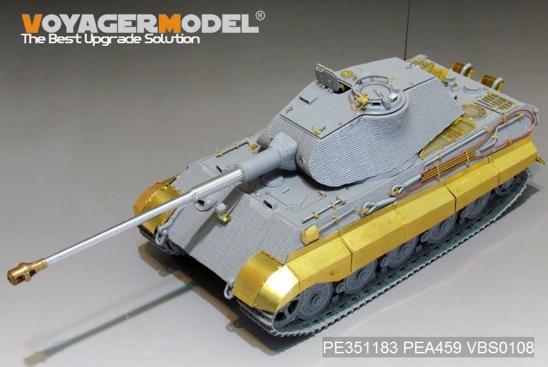 Voyager Model PE351183 WWII German King Tiger (Porsche Turret)（For DRAGON/ZVEZDA kit) 1/35 – Bild 5