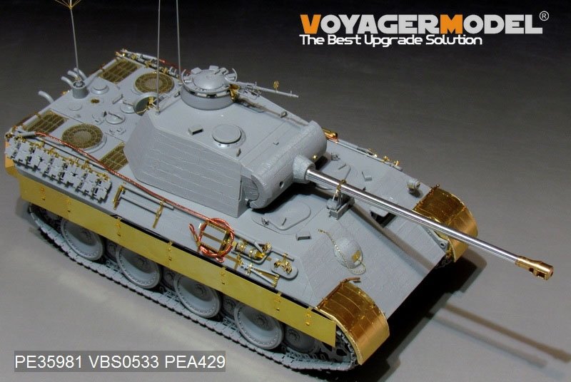 Voyager Model PE35981 WWII German Panther A Tank Basic For TAKOM 1/35 – Bild 7