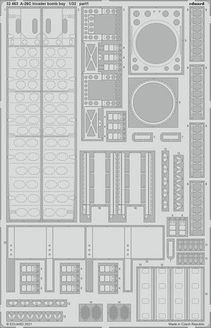 Eduard BIG33131 A-26C Invader PART II HOBBY BOSS 1/32 – immagine 2