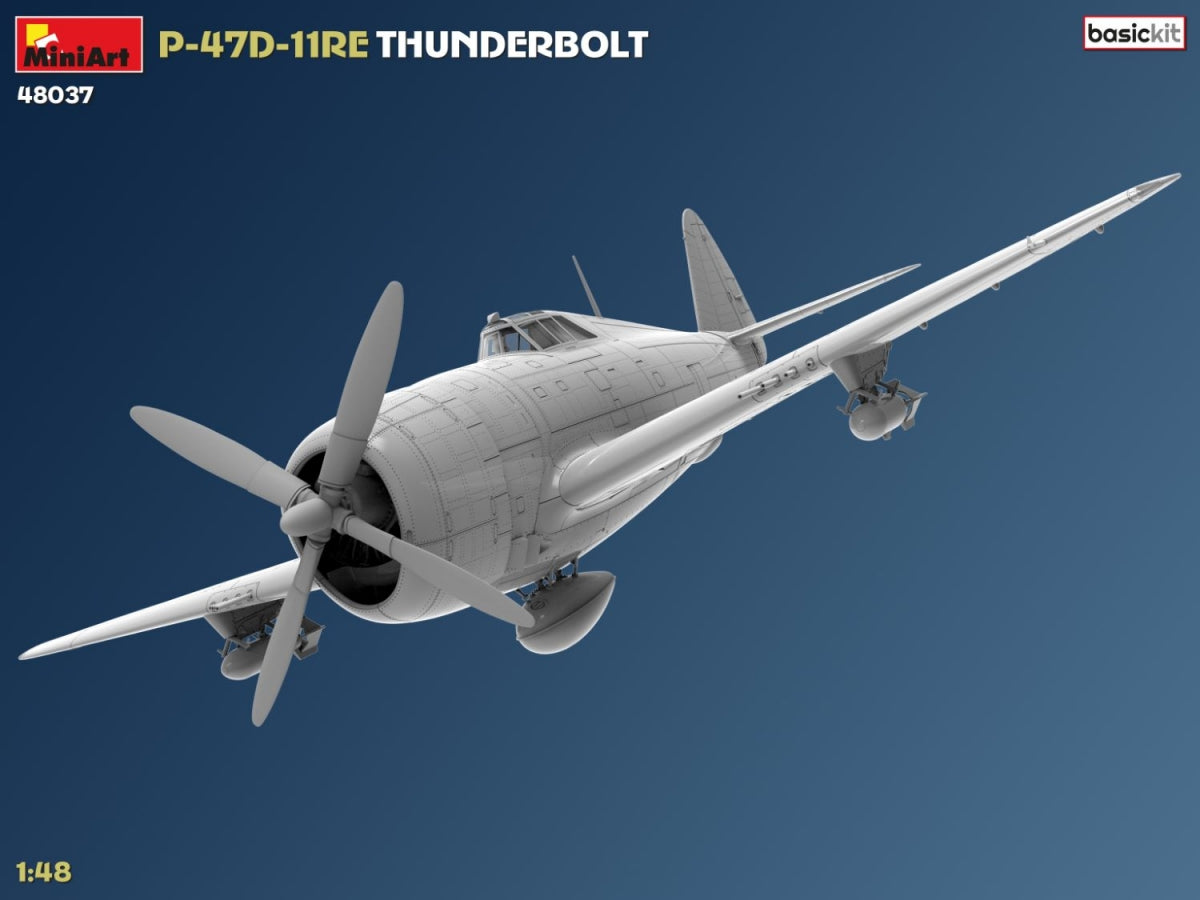 MiniArt 48037 P-47D-11RE Thunderbolt. Basic Kit 1/48 – imagen 3