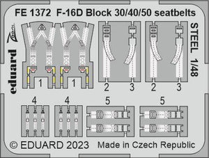 Eduard BIG49385 F-16D Block 40 Kinetic Model 1/48 – Bild 6