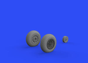 Eduard 648511 P-51D wheels diamond tread 2 1/48 EDUARD – immagine 2