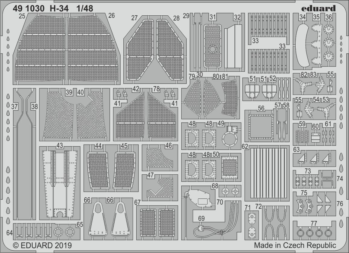 Eduard 491030 H-34 1/48 GALLERY MODELS – immagine 2