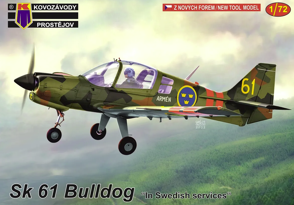Kovozavody Prostejov KPM0300 Sk 61 Bulldog "In Swedish Services" 1/72
