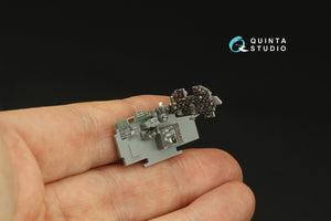 Quinta Studio QD48336 P-47D Thunderbolt Razorback 3D-Printed &amp;amp; coloured Interior on decal paper (Tamiya) 1/48 – immagine 9