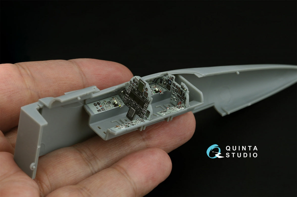 Quinta Studio QD72205 MiG-31M 3D-Printed &amp;amp; coloured Interior on decal paper (Trumpeter) 1/72 – immagine 7
