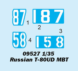 Trumpeter 09527 Russian T-80UD MBT 1/35 – Bild 3