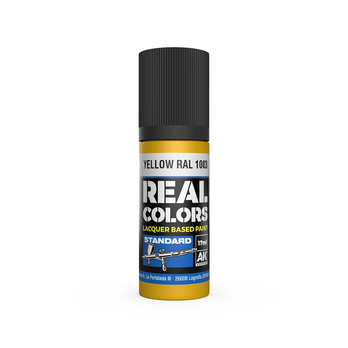 AK Interactive RC814 Yellow RAL 1003 17 ml – imagen 2