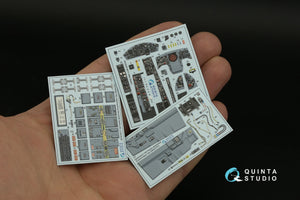 Intérieur coloré imprimé en 3D sur papier décalcomanie Quinta Studio QD32180 F-104S (Italeri) 1/32 – image 2