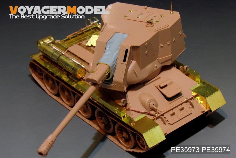 Voyager Model PE35973 Egyptain T-34/122 S.P.G Basic For RFM 5013 1/35 – immagine 17