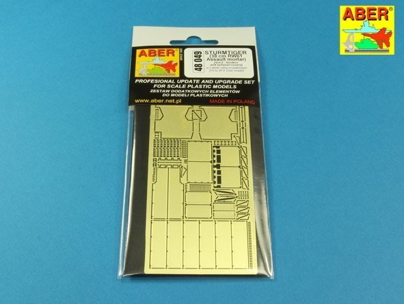 Aber 48049 STURMTIGER (38 cm RW61 Assault mortar) Vol.2 AFV 1/48 – zdjęcie 9