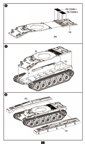 Modelcollect UA72193 Soviet T-80 Main Battle Tank 1970S-1990S N in1 1/72 – immagine 5