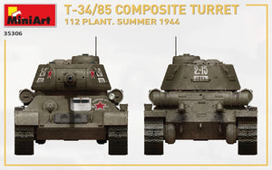 TOURELLE COMPOSITE MiniArt 35306 T-34/85. 112 USINE. ÉTÉ 1944 1/35 – image 7