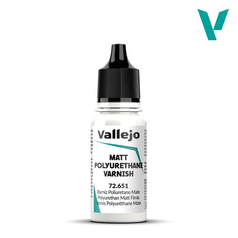 Vernis polyuréthane mat Vallejo 72651 18 ml