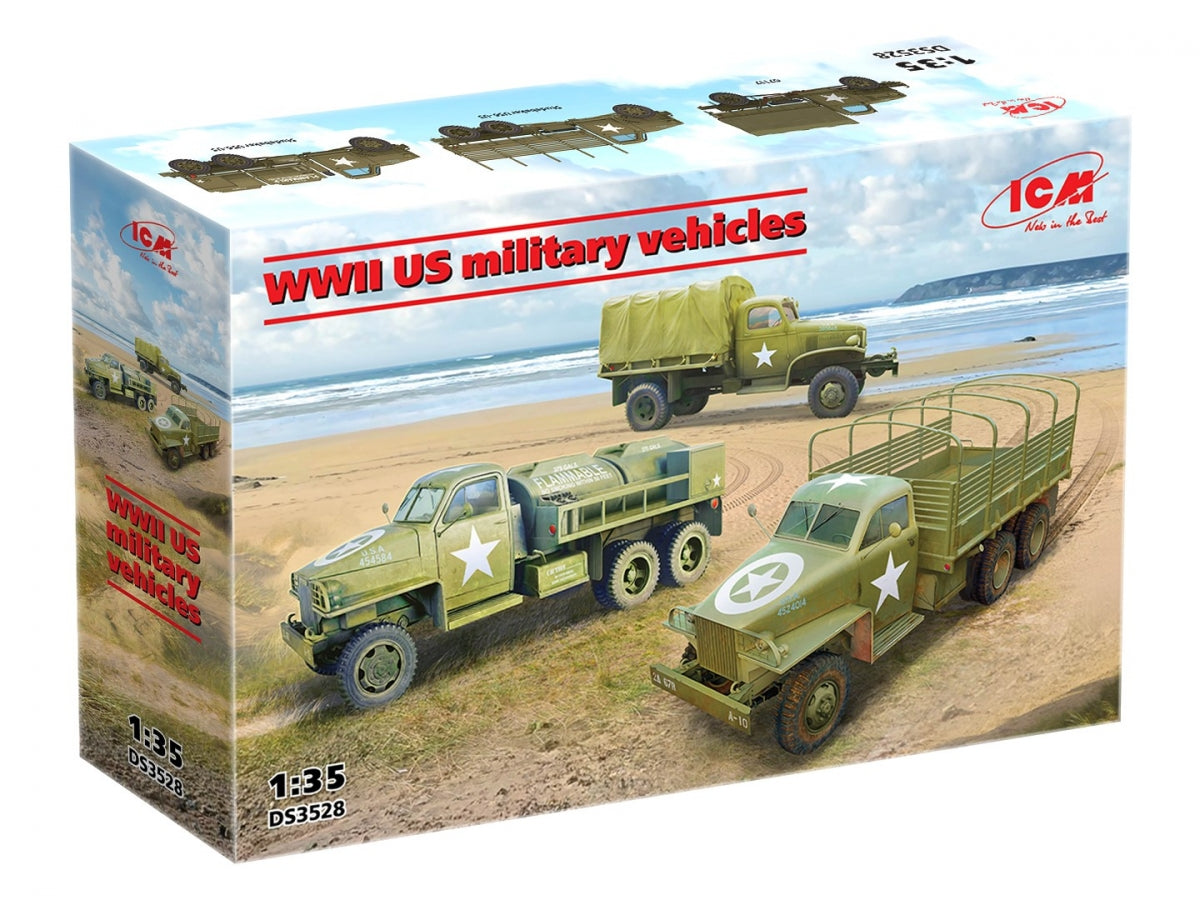 ICM DS3528 WWII US military vehicles 1/35 – Bild 2