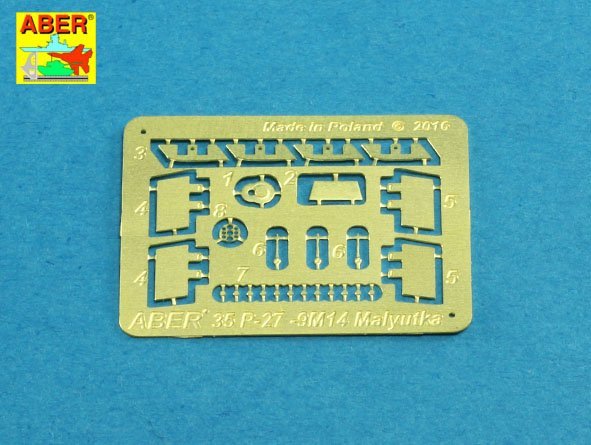 Roquette antichar soviétique guidée Aber 35P-27 9M14 Malyutka (AT-3 Sagger) – image 3