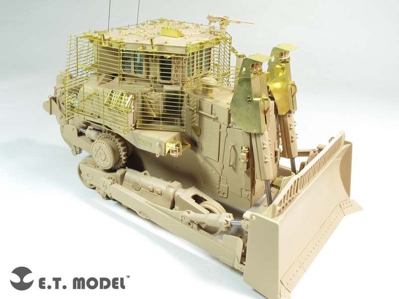 E.T. Model E35-211 Israeli D9R Armored BullDozer slat armour (For MENG SS-002) 1/35 – imagen 3